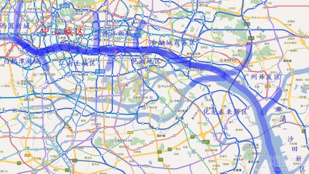 未来,25号线向东对接东莞一号线后,广州市民可乘坐25号线,或5号线