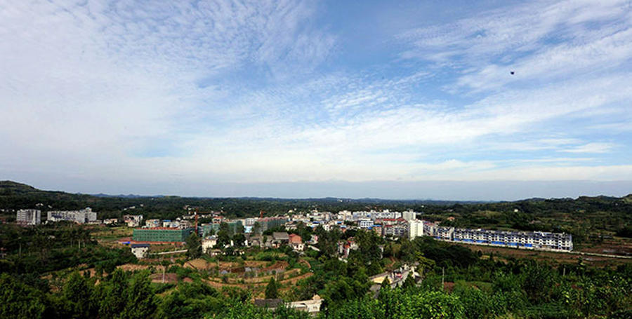 今天要介绍的一个镇,位于重庆市合川区西北部,它的名字叫三庙镇.