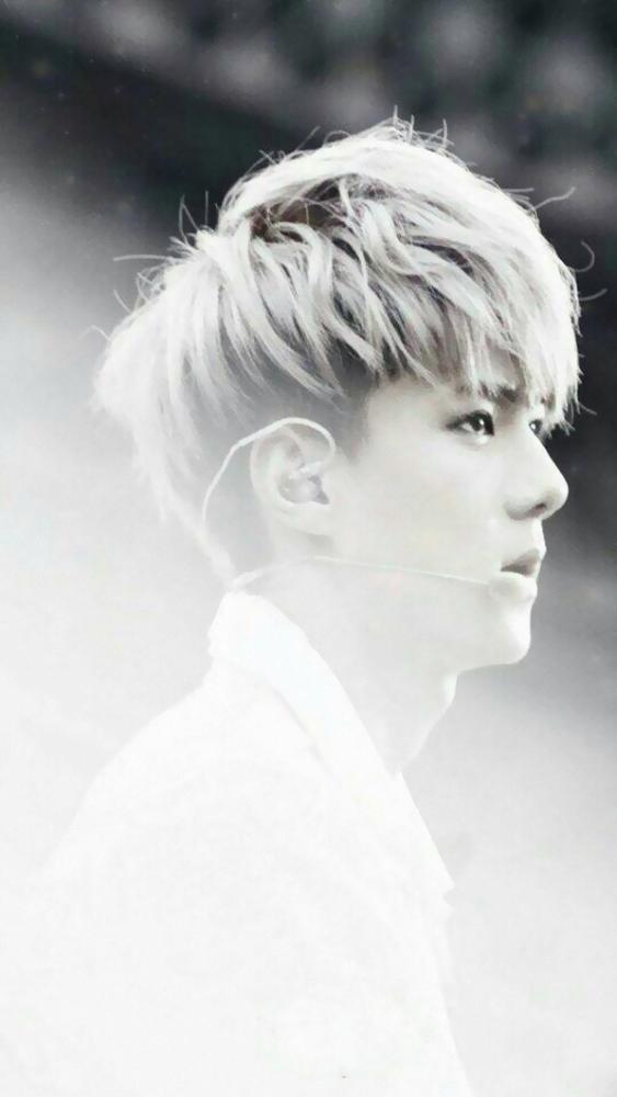 exo·吴世勋精美壁纸:银发的男神帅到炸裂!