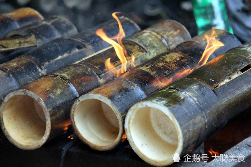 就是竹筒鸡,为当地比较出名的美食了,这种美食出自云南当地的哈尼族