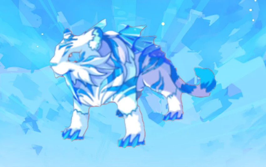 洛克王国:超可爱的小老虎,却是曾经的冰系霸主,vip专属