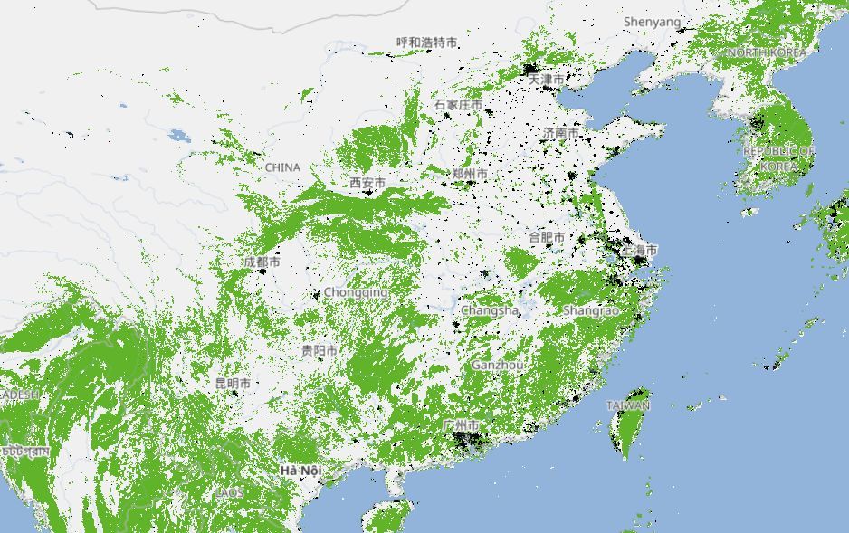 德国卫星扫描各国森林覆盖率,中国有所进步,印度显得难堪了