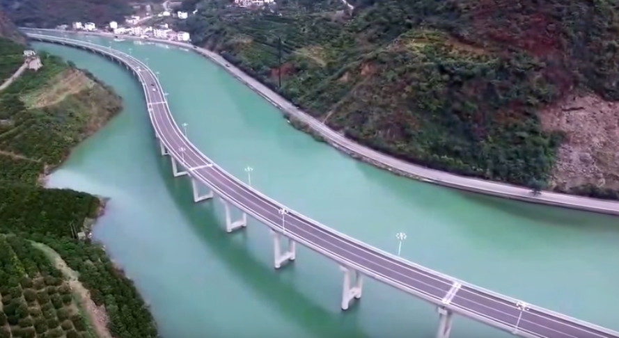 在昭君故里湖北兴山县隐藏着一条绝美的水上公路