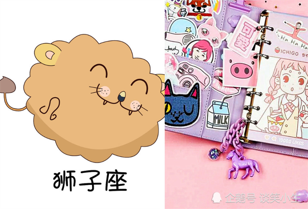 各星座专属"手账本",狮子座少女感爆棚,情敌见了都想抢!