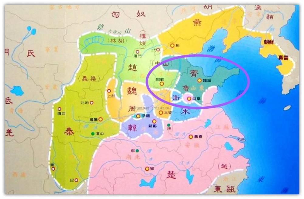 历史上齐国远比鲁国强大,但为何山东简称为"鲁"而不是