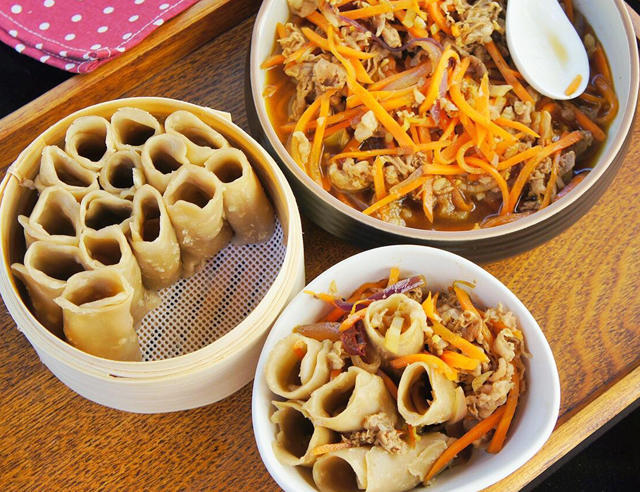 藠头,莜面栲栳栳,饸饹面,醪糟,美食