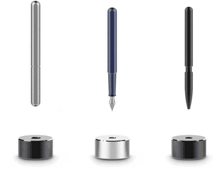 有别于传统墨水的装取,很容易漏墨,沾染一手指墨色,kosmos钢笔选用