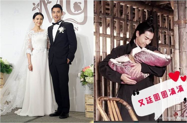 高圆圆女儿"神仙颜值",赵又廷抱娃照片引发网友猜宝宝