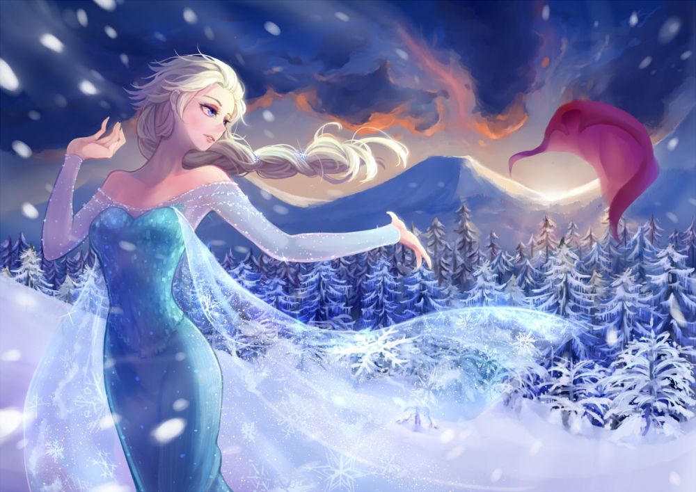 冰雪奇缘:艾莎其实是自封的冰雪女王,安娜才是迪士尼的正牌公主