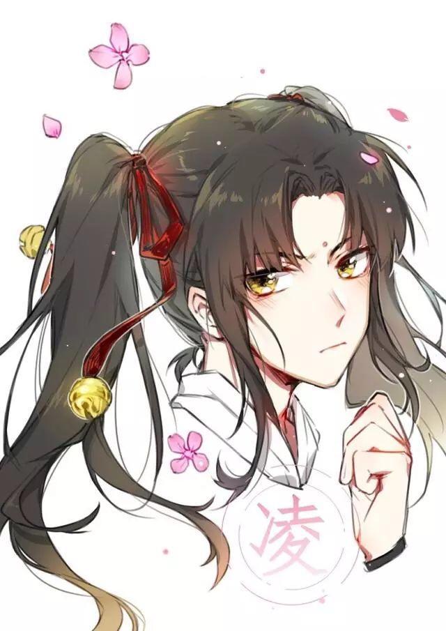 《魔道祖师》高清插画美图:双马尾的金凌萌出血了!