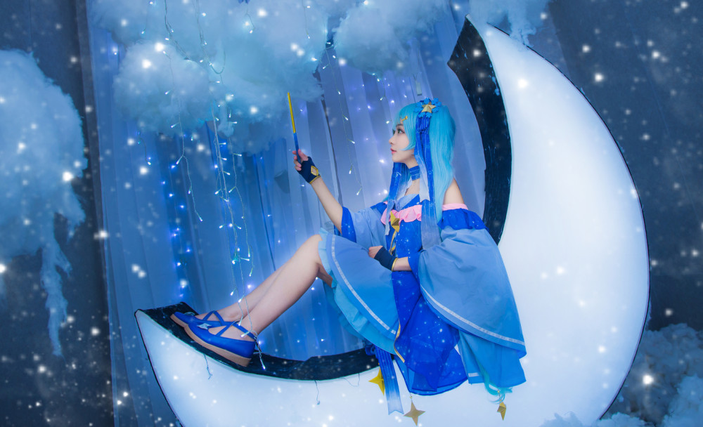 cosplay,miku,星与雪的公主,动漫,初音未来