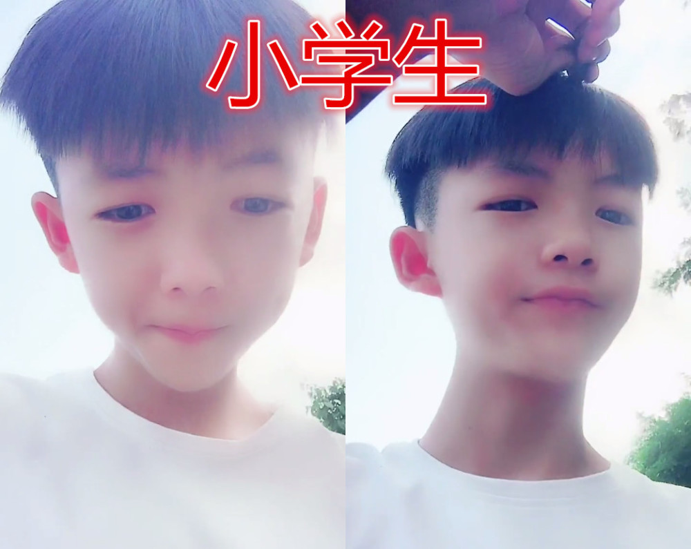 最近火了"炫校草":忍了小学和初中,看到高中生:老夫初恋来了