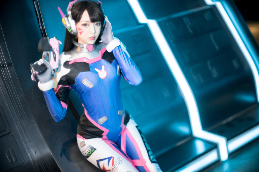 cos:守望先锋,dva,是否会中了这电竞美少女的毒