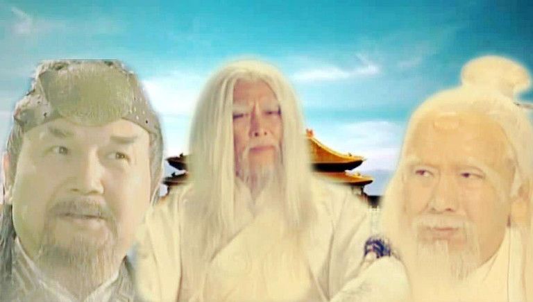 多宝道人,通天教主,燃灯道人,元始天尊,玄都大法师