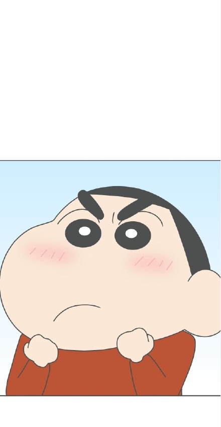 蜡笔小新壁纸:"原来你叫小新啊,这名字真好听."