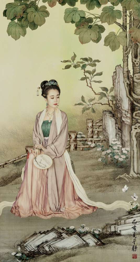 中国风工笔人像摄影专题