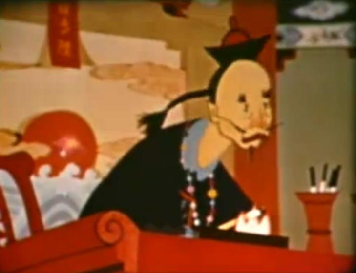 1959年,一部爱国题材的动画《渔童》发行了
