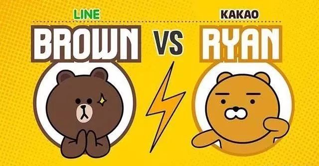 同类成功的品牌还有韩国的line&kakao talk.