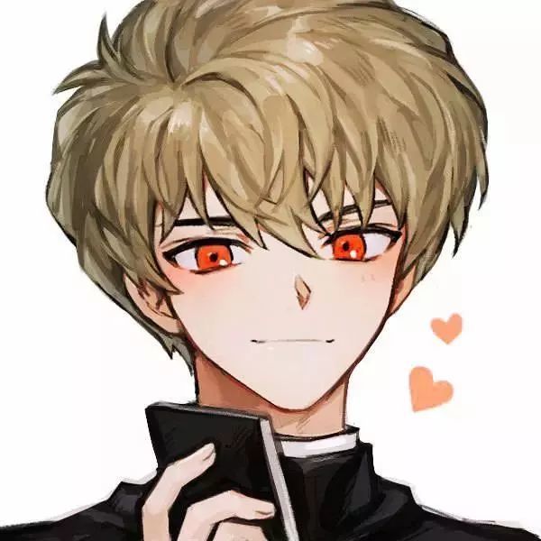 动漫男生头像·一起发呆