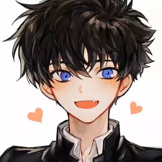 动漫男生头像·一起发呆