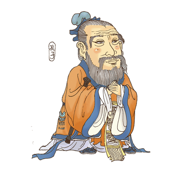 像孔子,鬼谷子这样的代表人物,每本书都按照历史描述为他们塑造了特