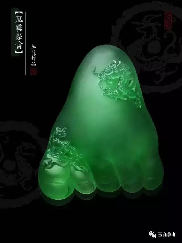 极致唯美!90后新锐玉雕师——加龙作品欣赏