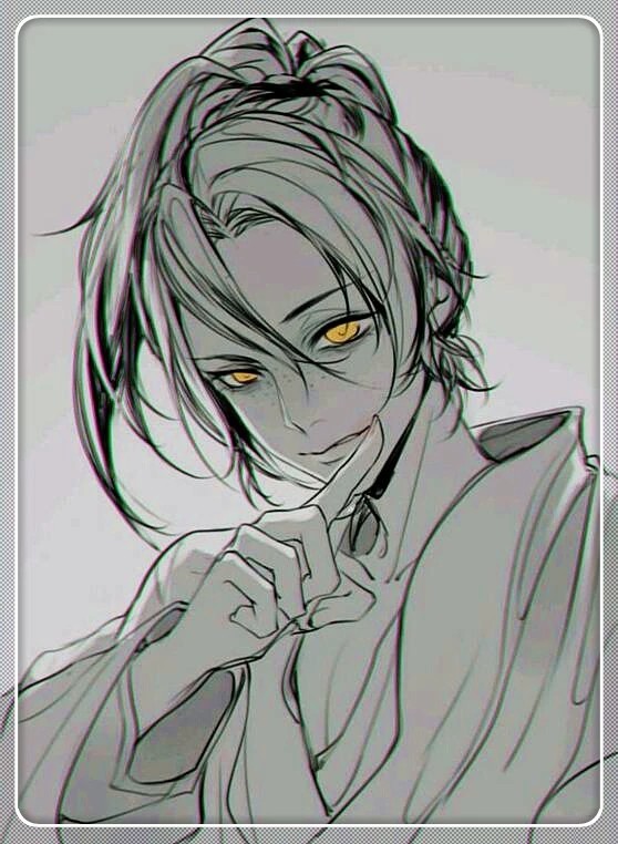 《魔道祖师》素色插画:自带邪魅风格的古风小哥哥,让人怦然心动