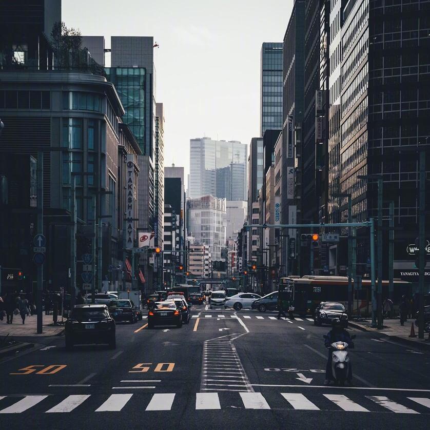 日系街景头像:孤独和寂寞不一样,寂寞会发慌,孤独则是