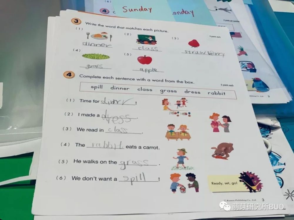 我给孩子开展的幼小衔接,语文,英语,数学,科学这么来准备