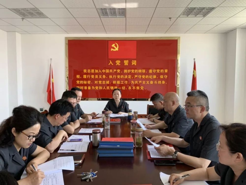 黄梅法院程华院长以普通党员身份参加支部主题党日活动