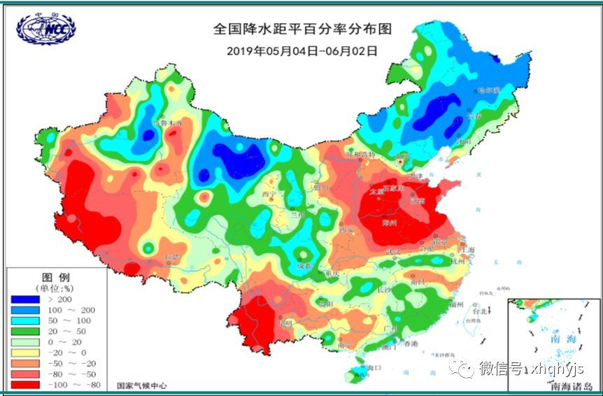 图表2:全国日均降雨分布图(近30天)