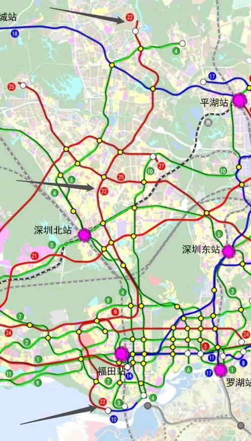 此外,深圳 这三条地铁线路也有新进展哦 地铁3号线东延坪地最新动态