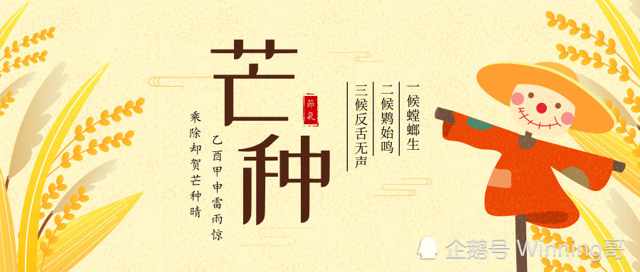 二十四节气——芒种!