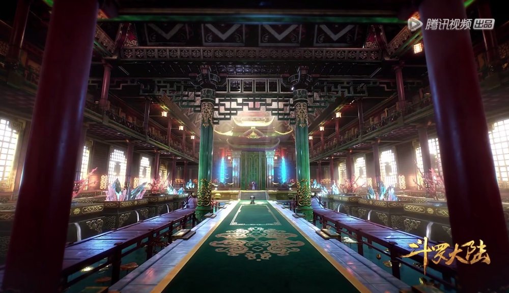 七宝琉璃宗的宫殿够华丽了,当看到他们的"祭祀台",唐三震撼!