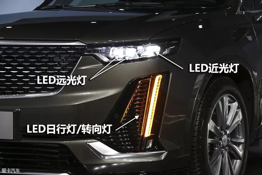 xt6全系标配了智能矩阵式led大灯,可在转向和会车时进行光源自动分配