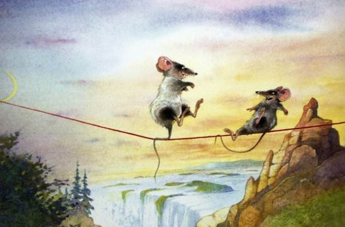 心理测试:你最喜欢哪只小老鼠油画?测你的性格有没有不好的地方