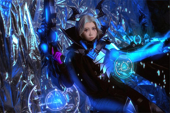 王者荣耀cosplay:百里守约——特工魅影,这个小姐姐好帅