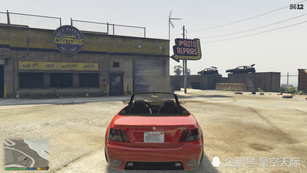 gta5:富兰克林与麦克首次合作,公路竞速救儿,汽车开放