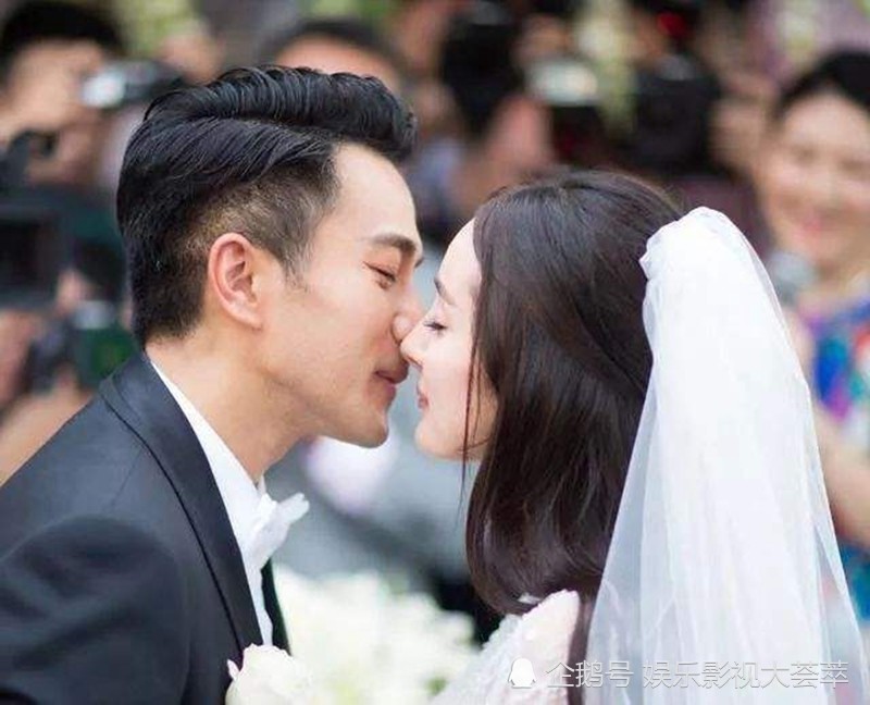 娱乐圈明星"婚礼吻",陈晓浪漫,高圆圆吻了谁?赵又廷一