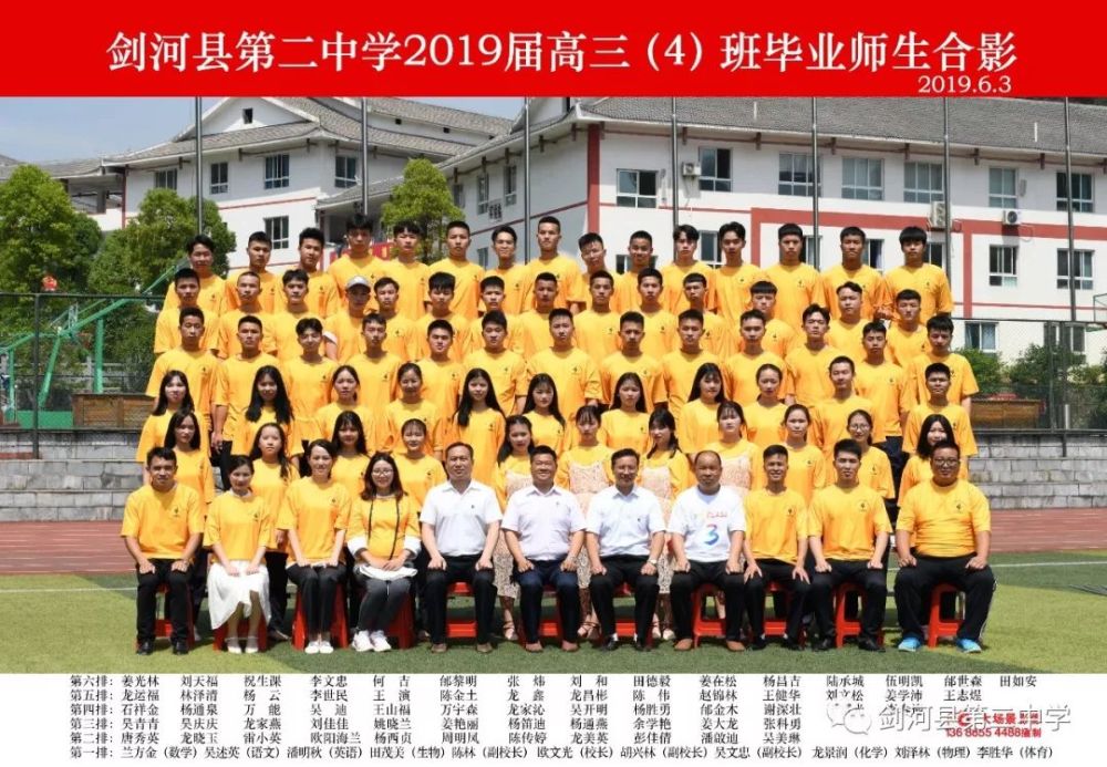 各奔东西~~~~~ 愿出走多年,归来仍是少年~ (图片来源:剑河县第二中学