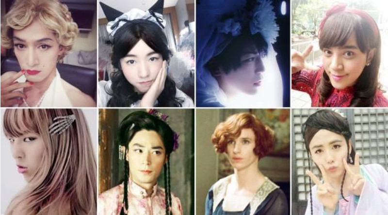 当男明星穿上女装,吴京辣眼睛,沈腾更辣眼睛,唯独他美