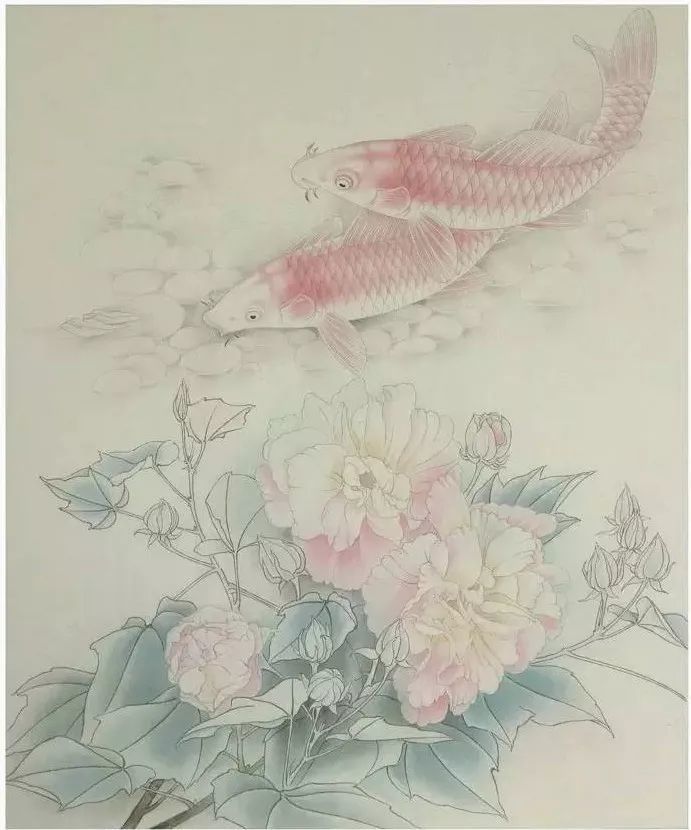 工笔画教程:梦里花开步骤画法!