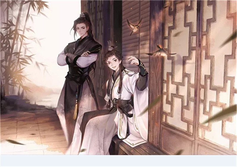 花谢一家三口上线,小婴儿萌哭了,"天官赐福"古风动漫