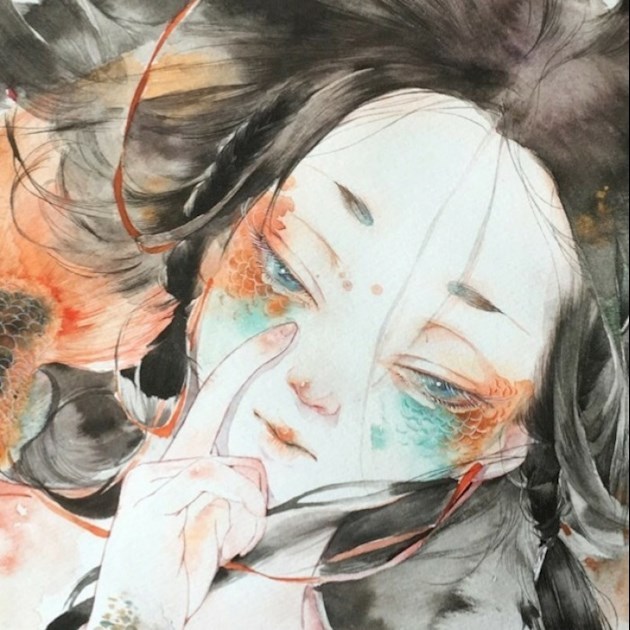 古风女生头像,沉鱼落雁也好,闭月羞花也罢,是她