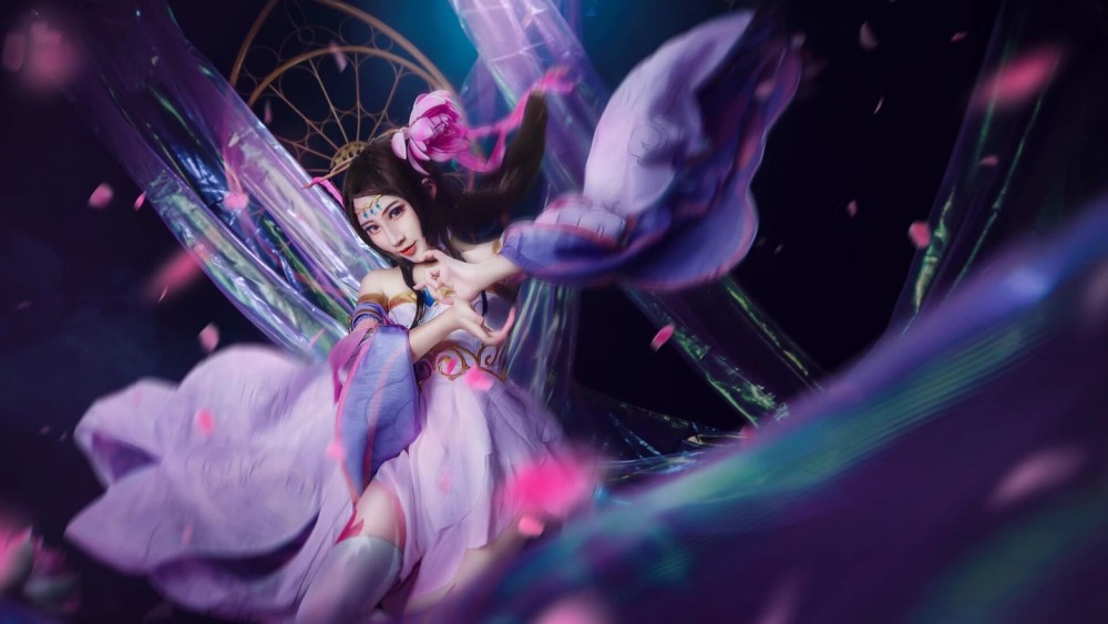 cosplay:王者荣耀——貂蝉,盛世美颜 百万后期,a爆了