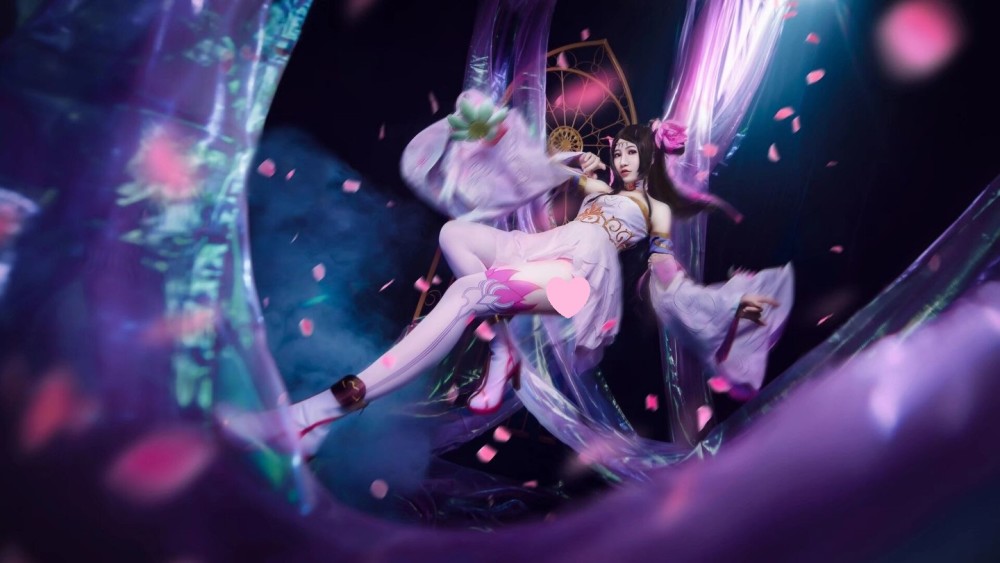 cn:七尾狐.cosplay:王者荣耀——貂蝉,盛世美颜 百万后期,a爆了