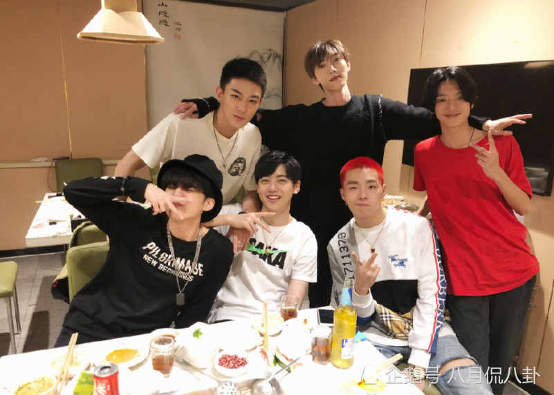 刘也,周震南,肖战,蔡徐坤,焉栩嘉