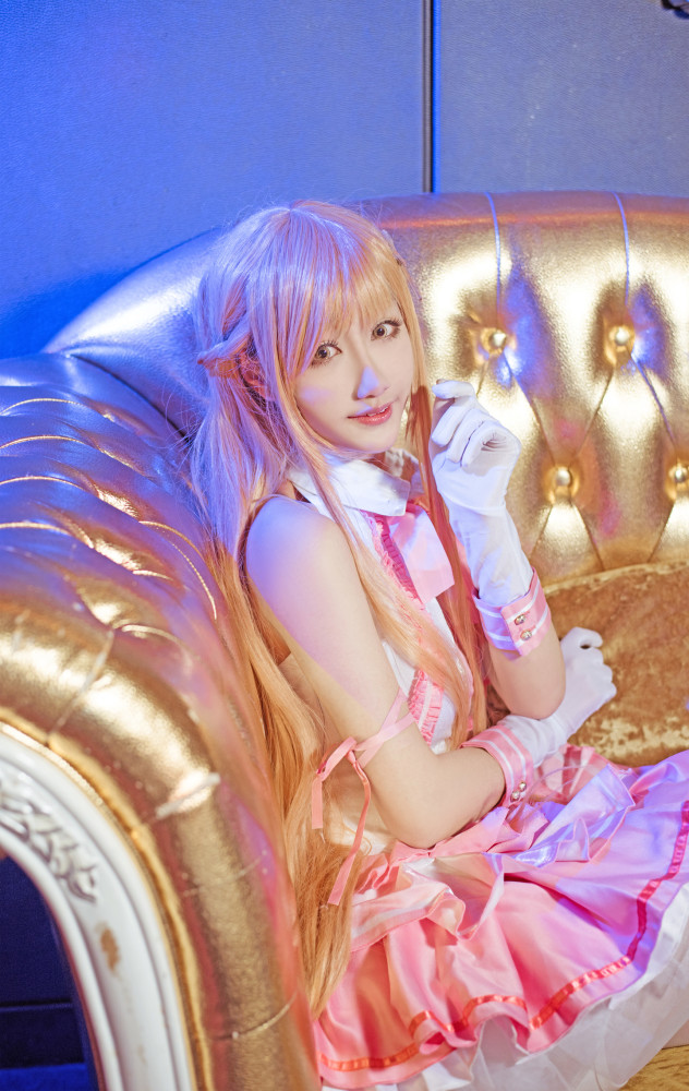 刀剑神域亚丝娜偶像歌姬,cosplay精选图集