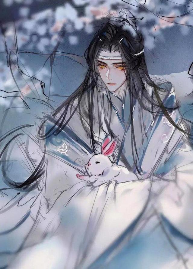 魔道祖师:关于兔子的那些事,被戳穿心事的蓝忘机真的很窘迫