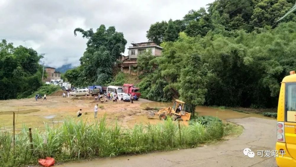 昭平县黄姚古镇景区受涨水影响